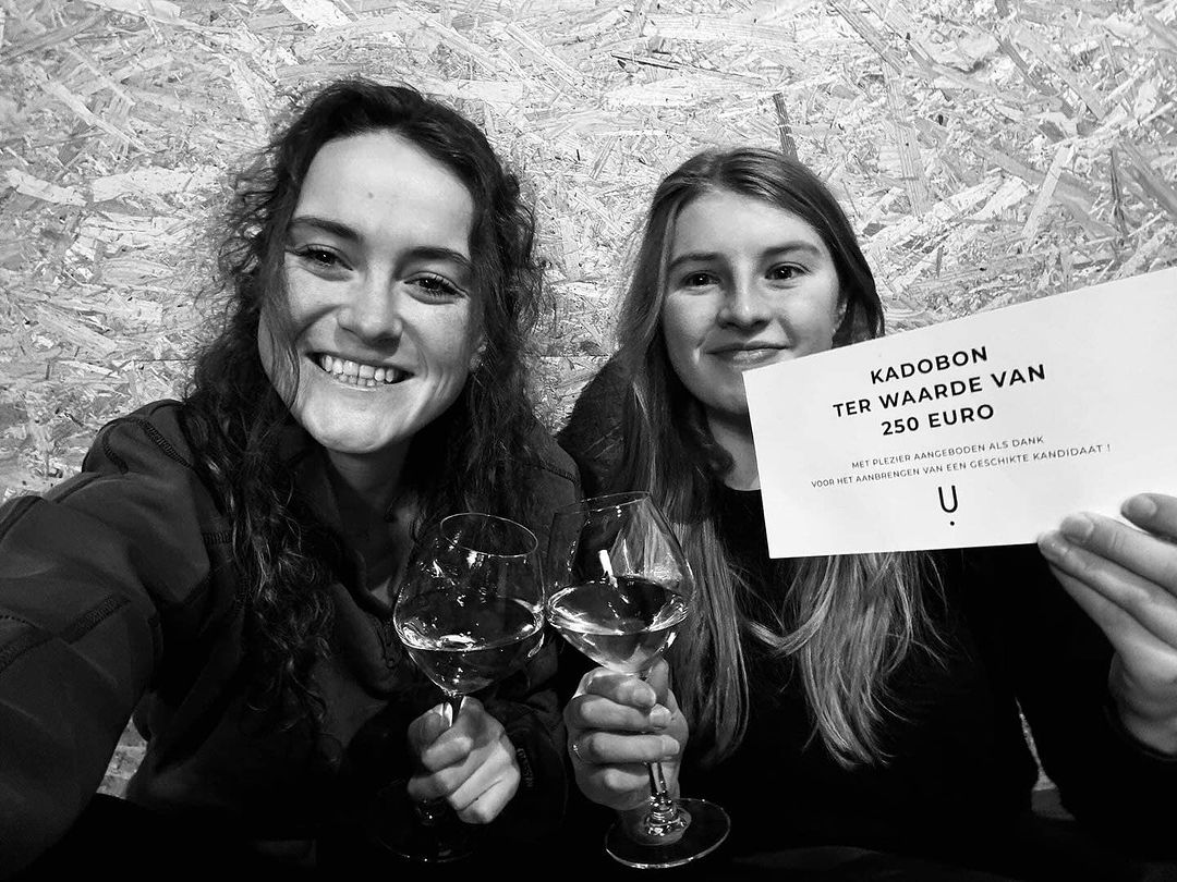 Bedankt Margaux om Michèle met Uma in contact te brengen ! We zijn superblij dat we haar aan haar ee